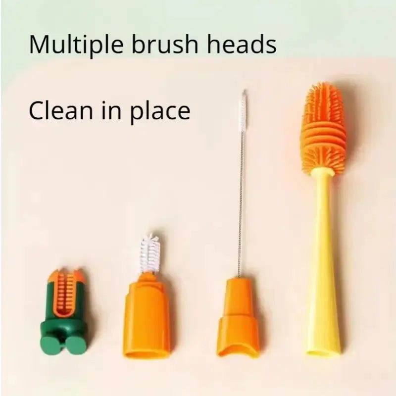 Four-in-One Food-Grade Silicone Brush