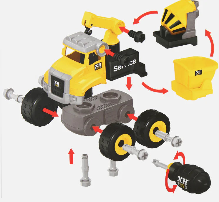 DIY Assembly Construction Vehicle
