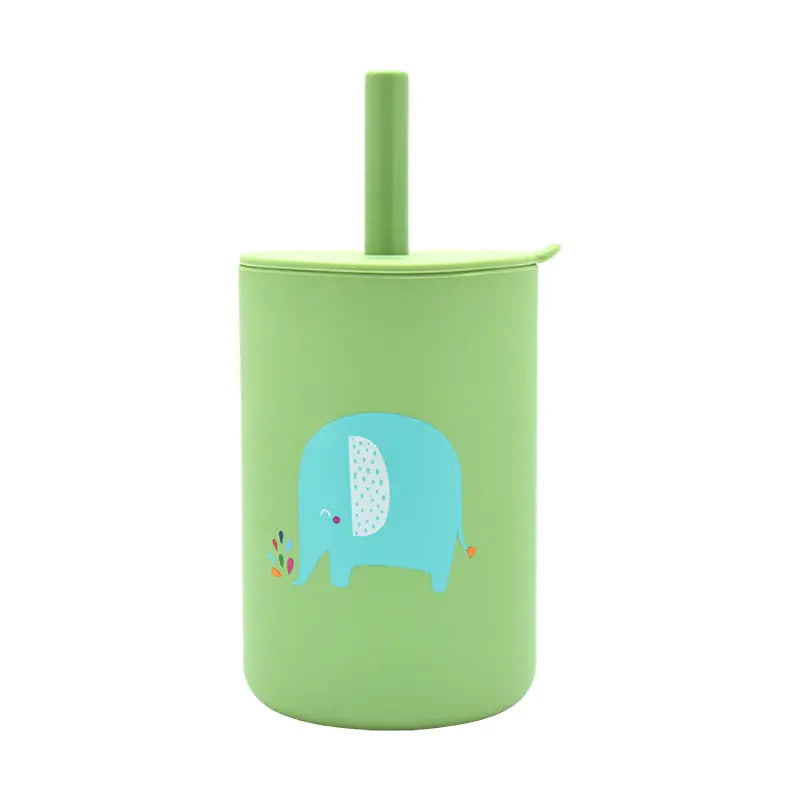 Leak-proof Silicone Children's Drinking Cup