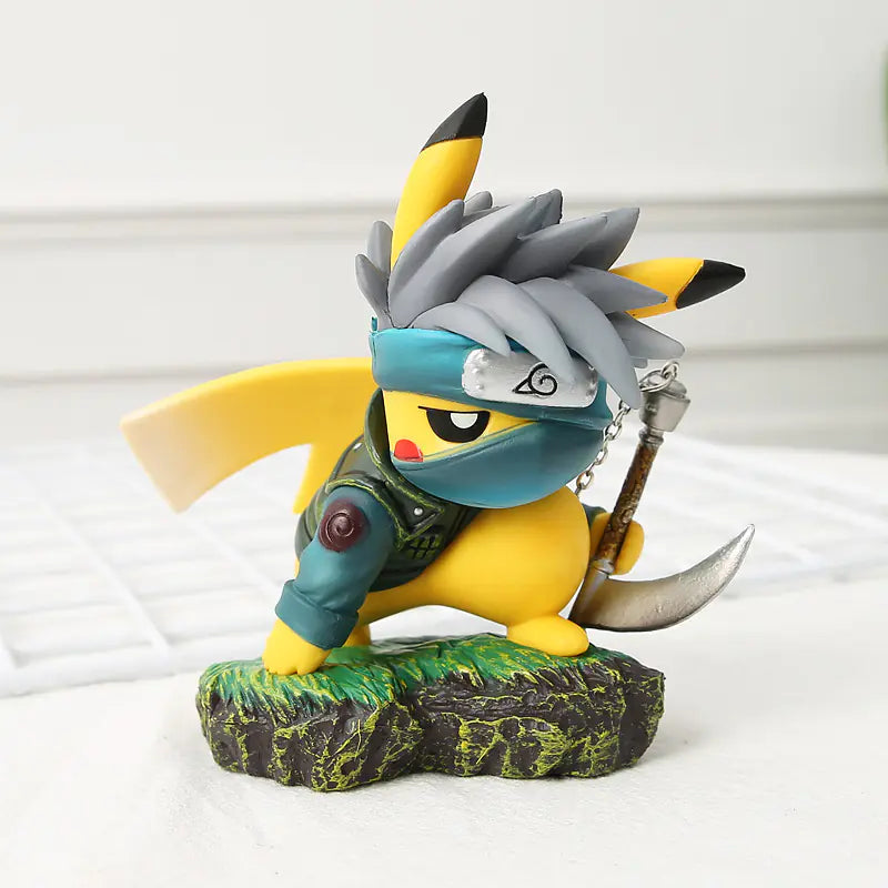 Pikachu x Naruto Figurine Model