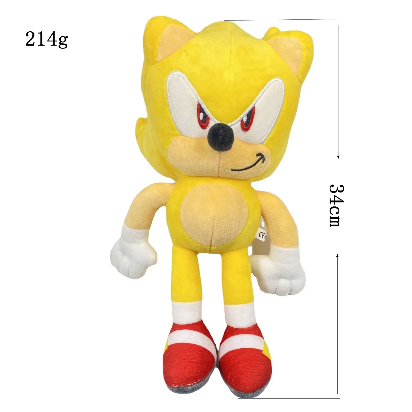 Sonic the Hedgehog Plush Toys - Super Tails Edition