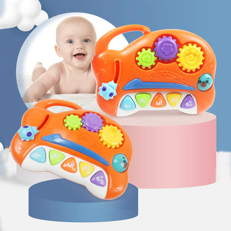 Animated Fox Accordion for Baby Development