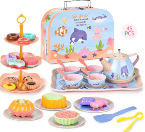 Girls Play Dessert & Tea Toy Set