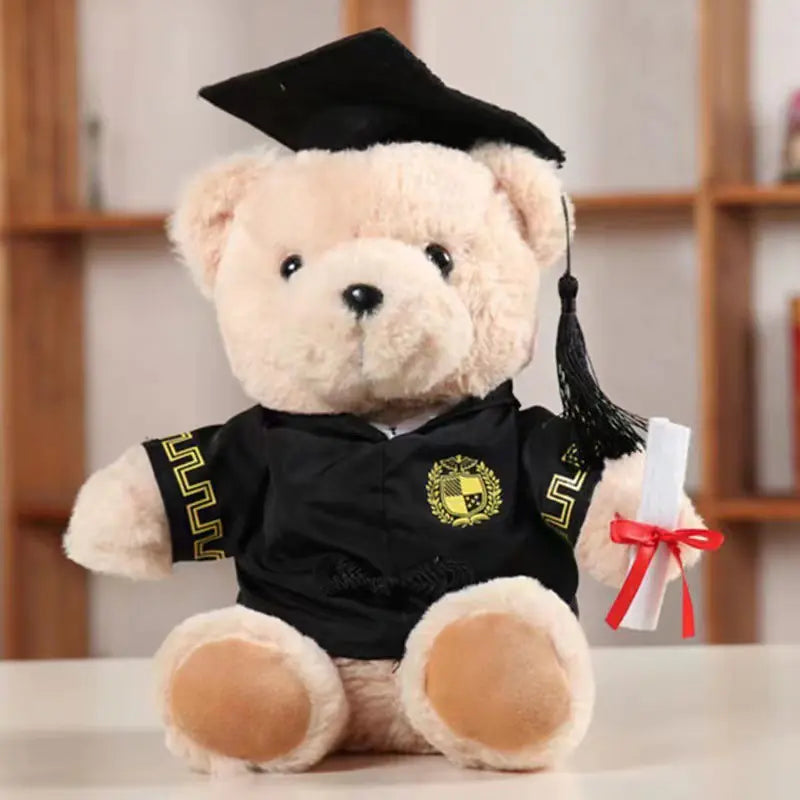 Dr. Bear Graduation Plush Toy