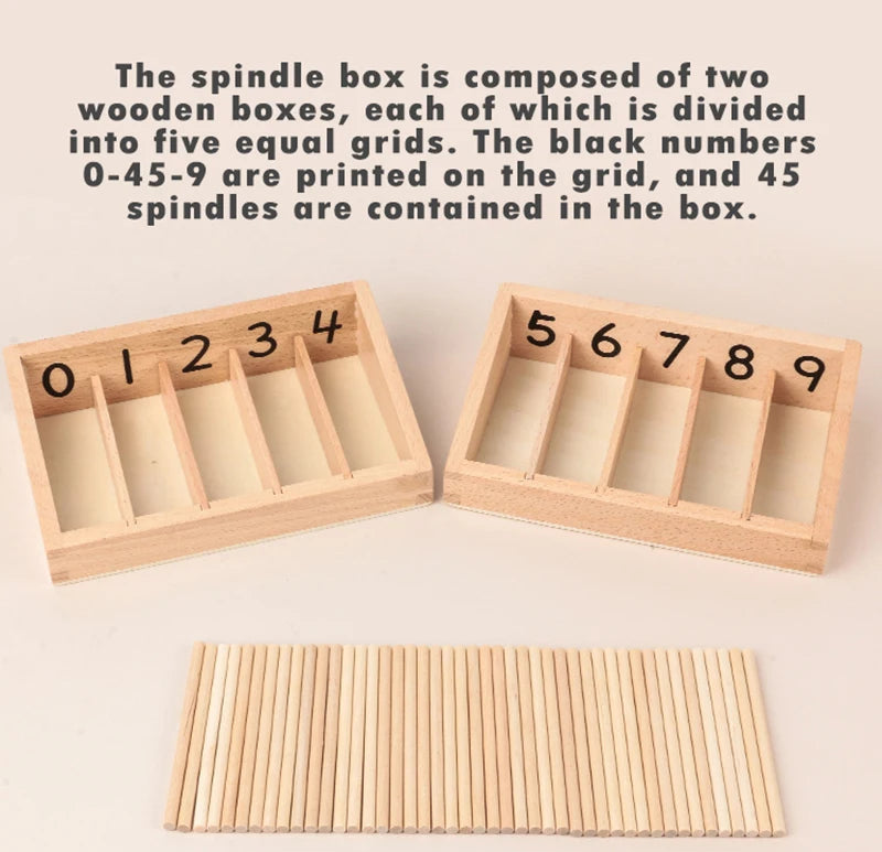 Kids Montessori Geometry Math Set