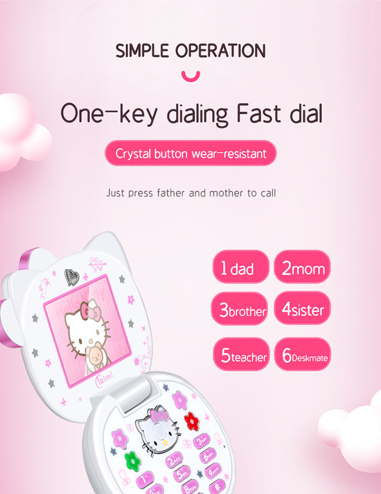 Hello Kitty Kids Flip Phone