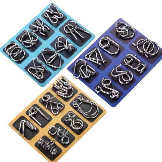 Metal Ring Buckle Set IQ Game