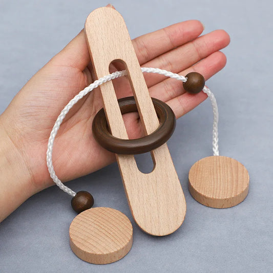 Wooden Lock Brain Teaser (IQ)