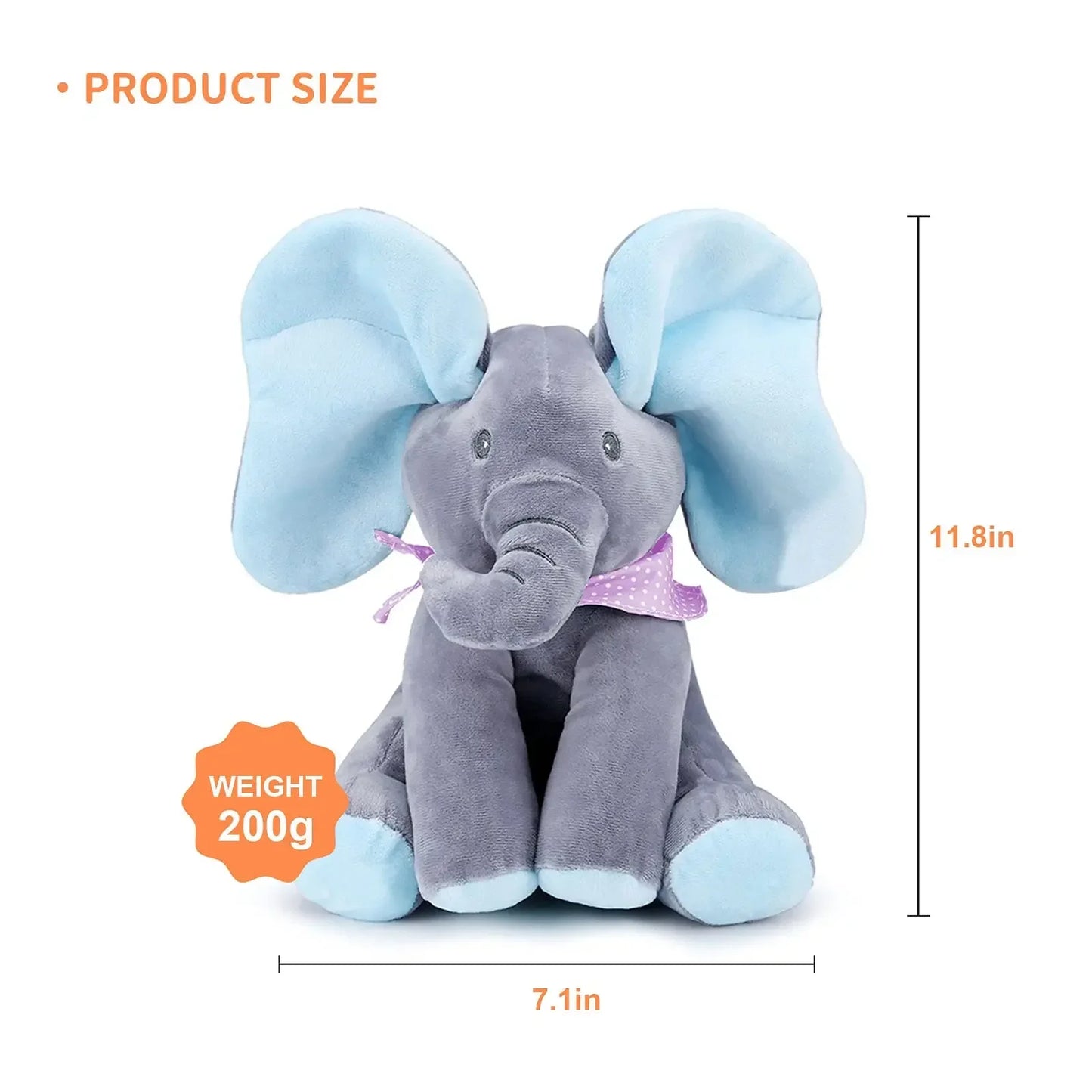 Animated Plush Elephant
