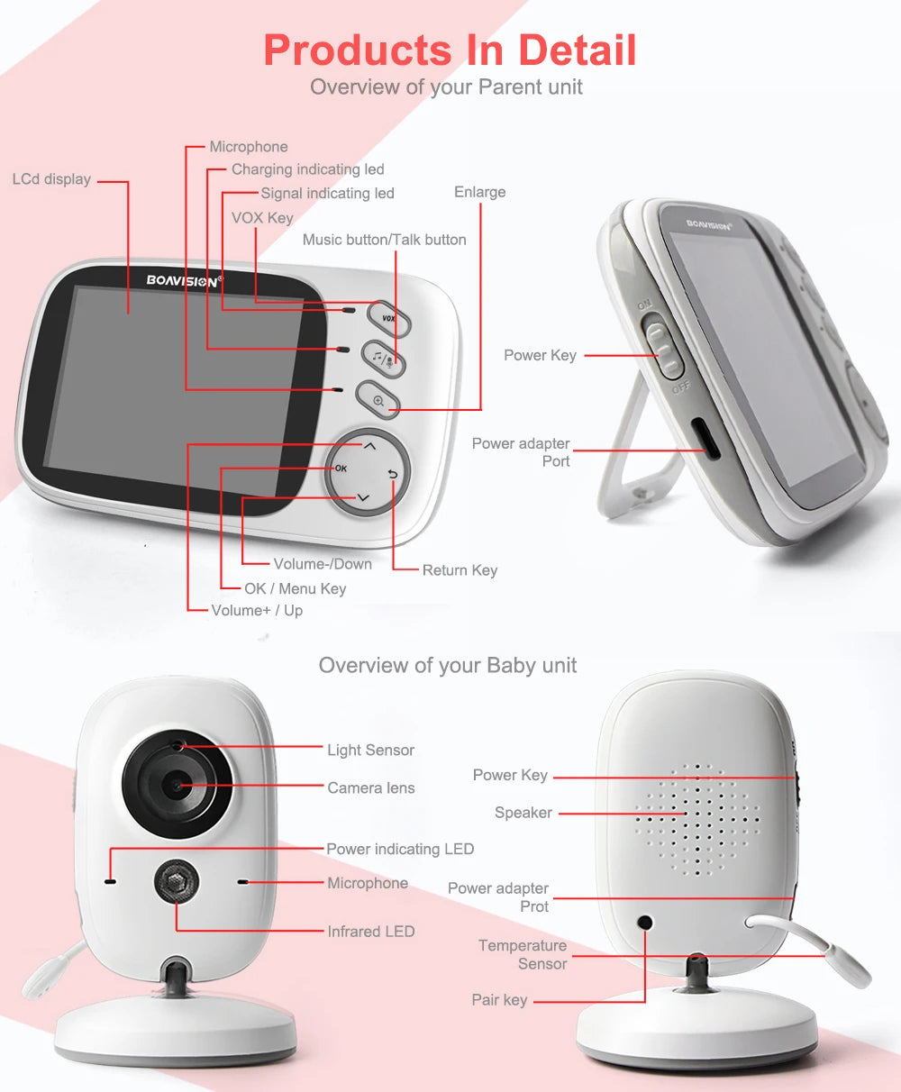 Boavision Baby Surveillance Camera