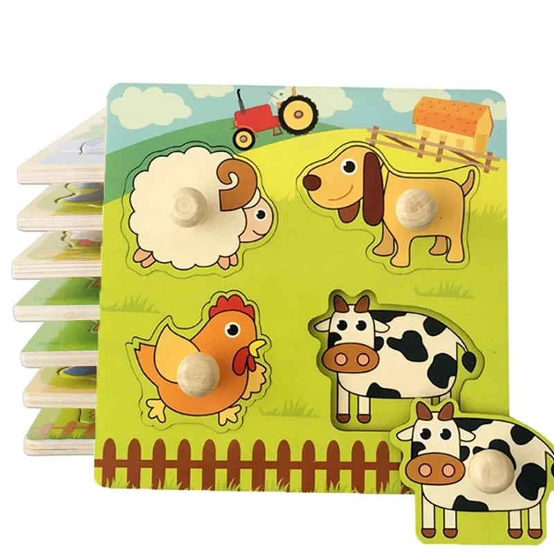 3D Wooden Puzzles