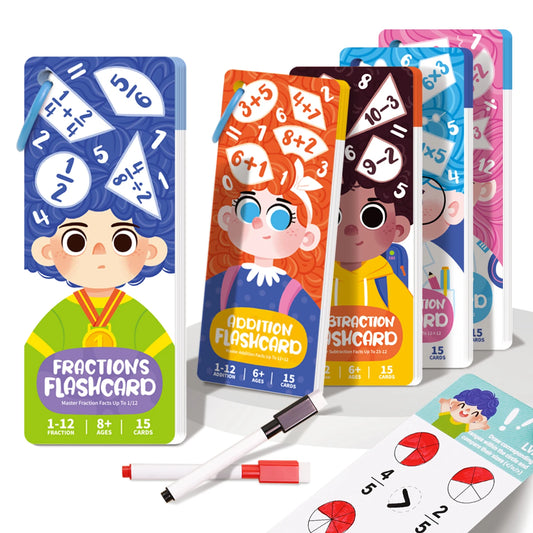 Fraction Learning Flashcards
