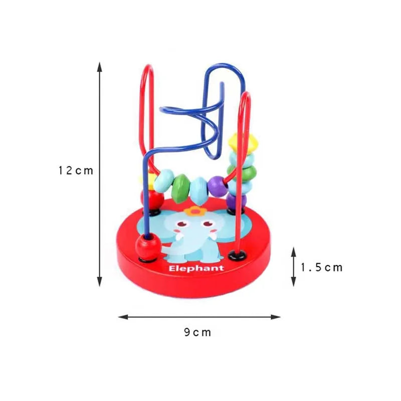 Bead Wire Maze Roller Coaster