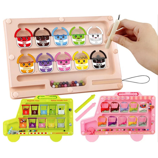Magnetic Bead Maze