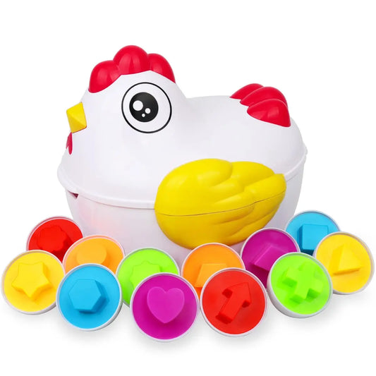 Matching Eggs Sensory Chicken