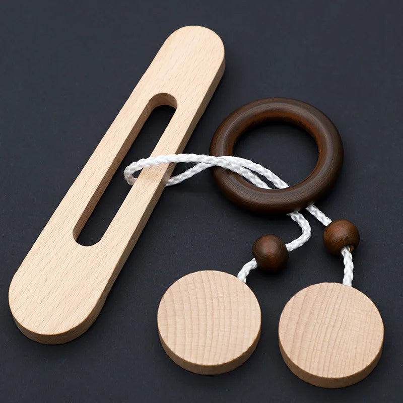 Wooden Lock Brain Teaser (IQ)
