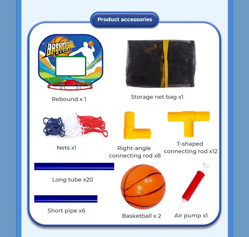 Basketball Hoop Indoor Playset