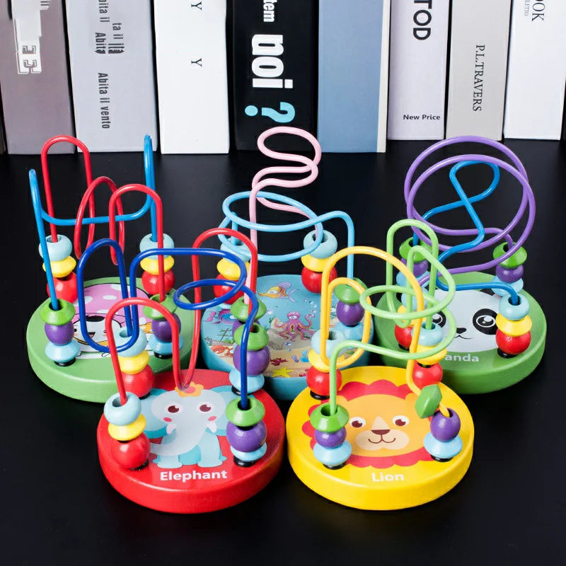 Bead Wire Maze Roller Coaster