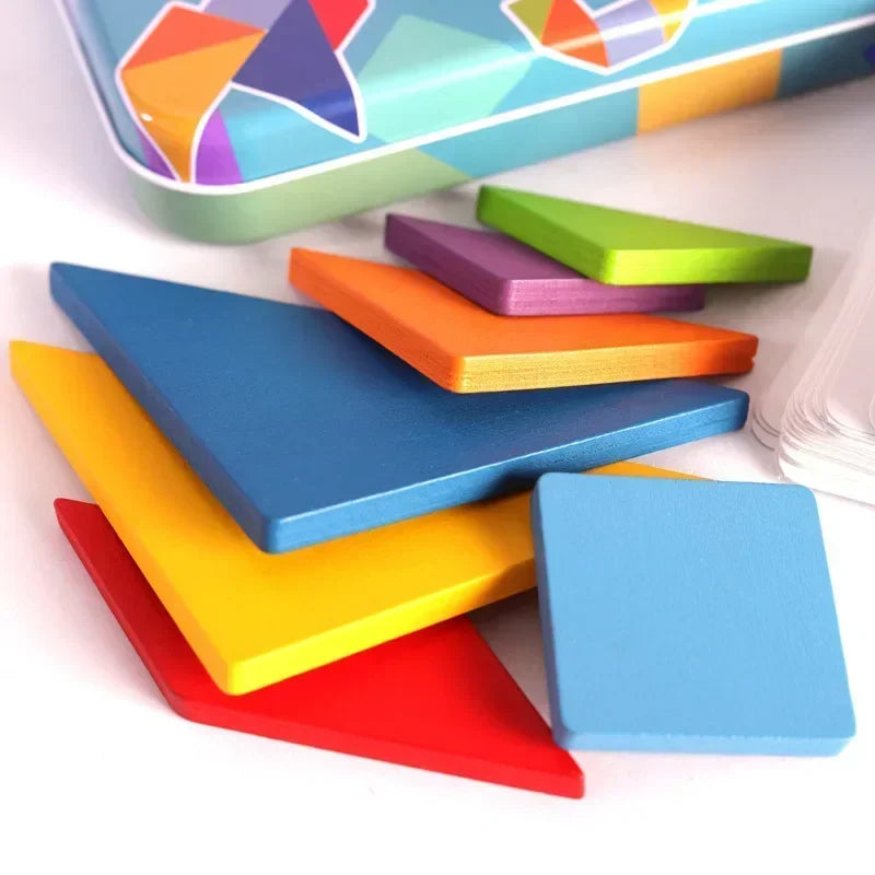 3D Animal Jigsaw Puzzle Colorful Tangram