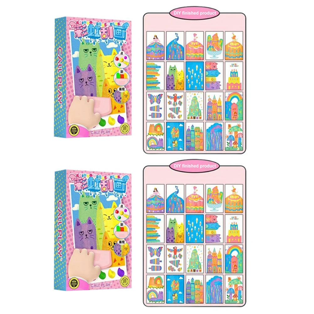 Kids Paint Color Scratch Kit
