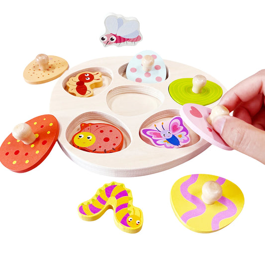 Montessori Matching Egg Puzzle