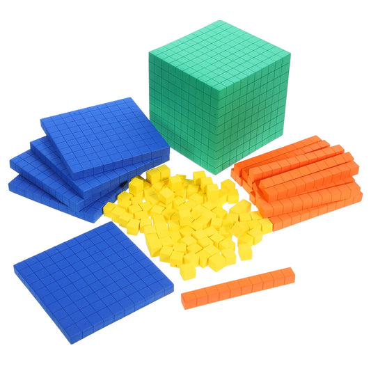 Math Cube Number Block