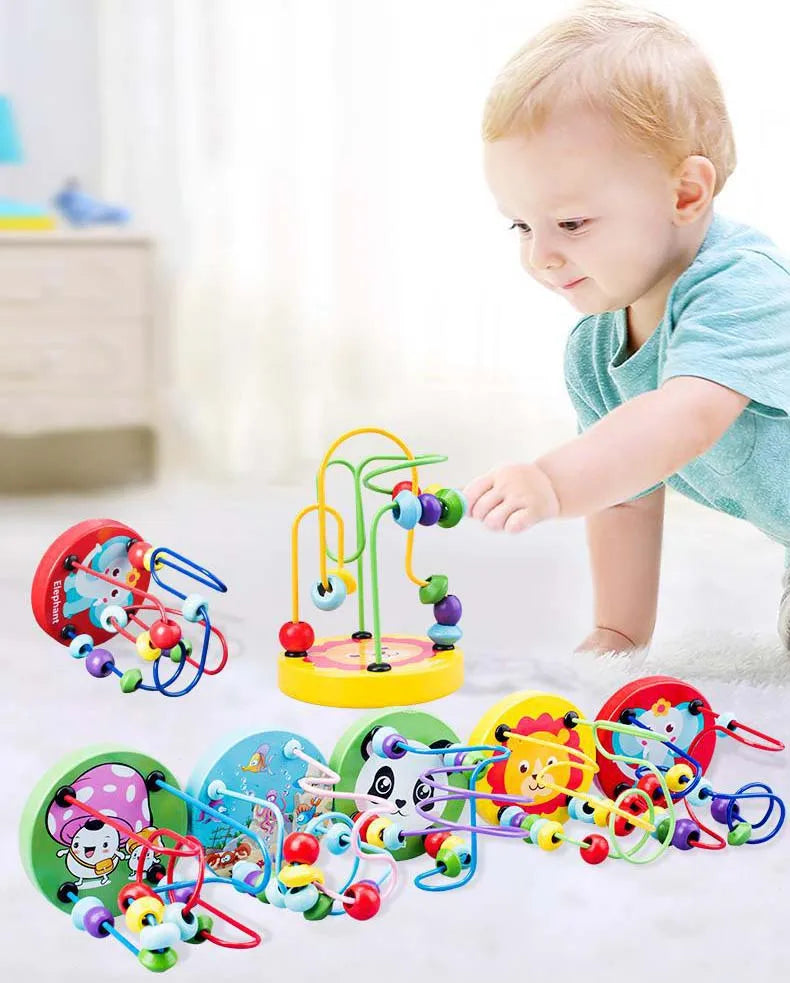 Bead Wire Maze Roller Coaster