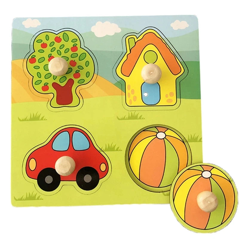 3D Wooden Puzzles