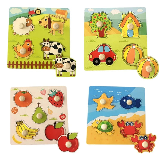 3D Wooden Puzzles