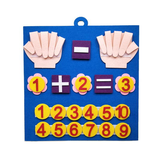 Finger Number & Counting Learning Board