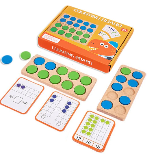 Montessori Ten-Frame Math Toy