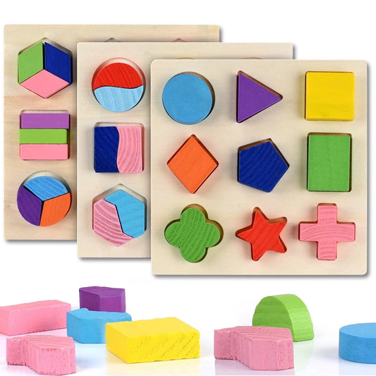 Geometric Shapes 3D Puzzle