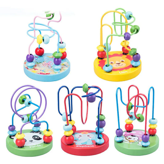 Bead Wire Maze Roller Coaster