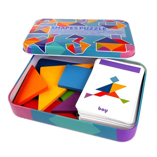 3D Animal Jigsaw Puzzle Colorful Tangram