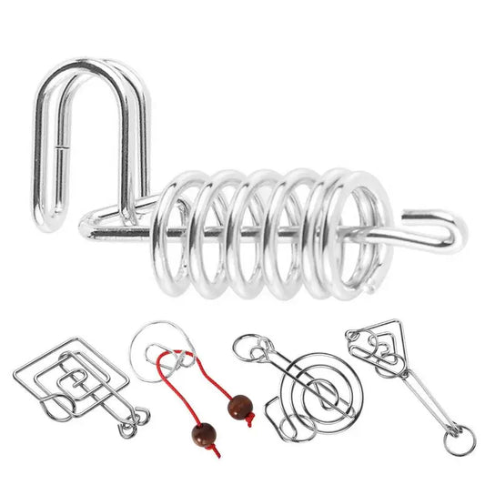 Wire Brain Teaser Puzzles