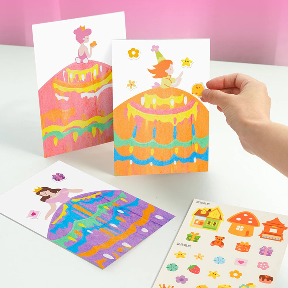 Kids Paint Color Scratch Kit