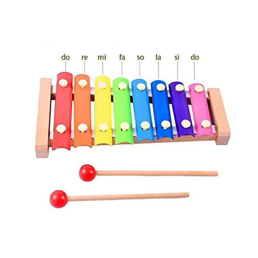 Wooden Multicolor Xylophone