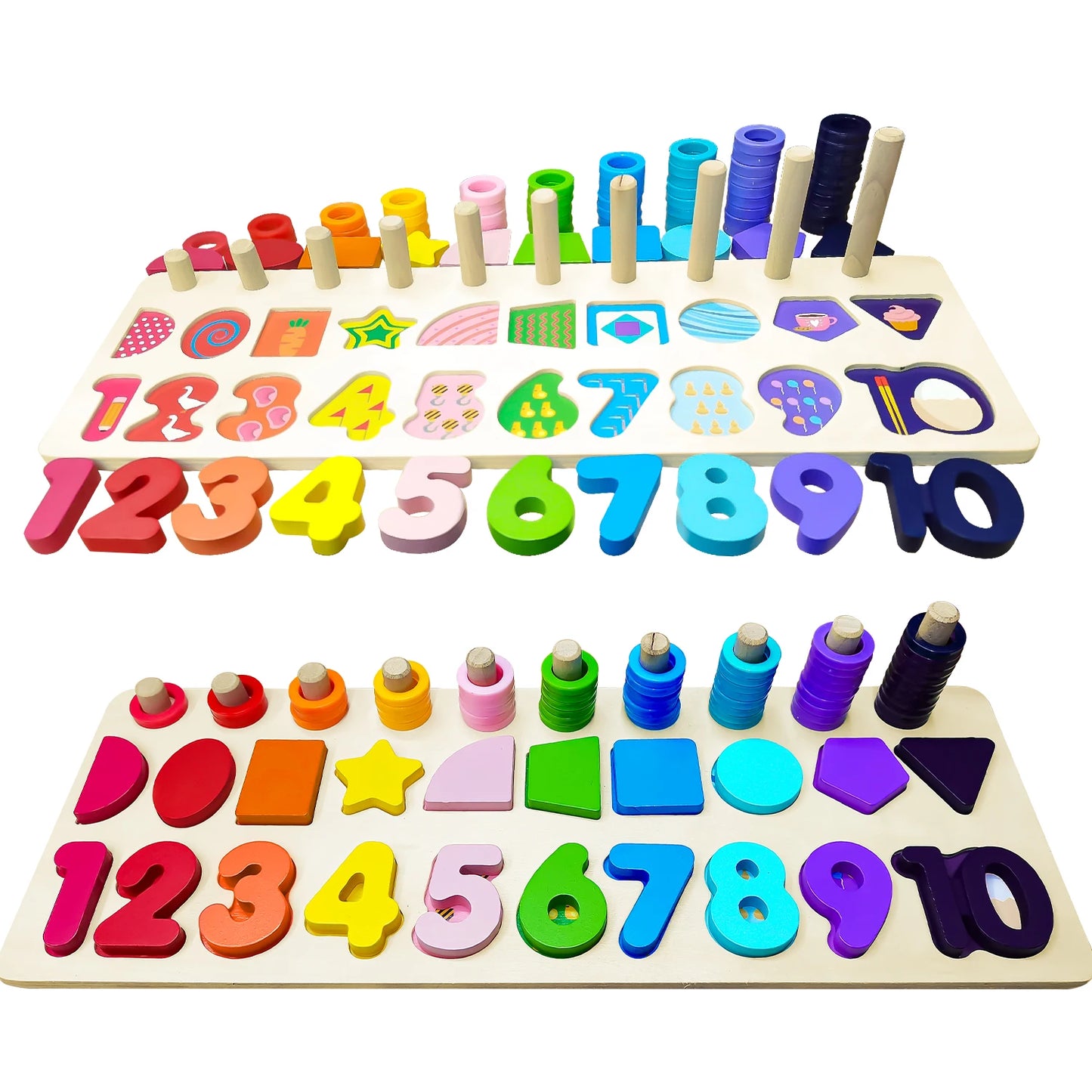 Shape & Number Puzzle