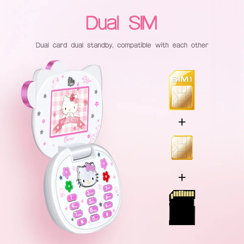Hello Kitty Kids Flip Phone