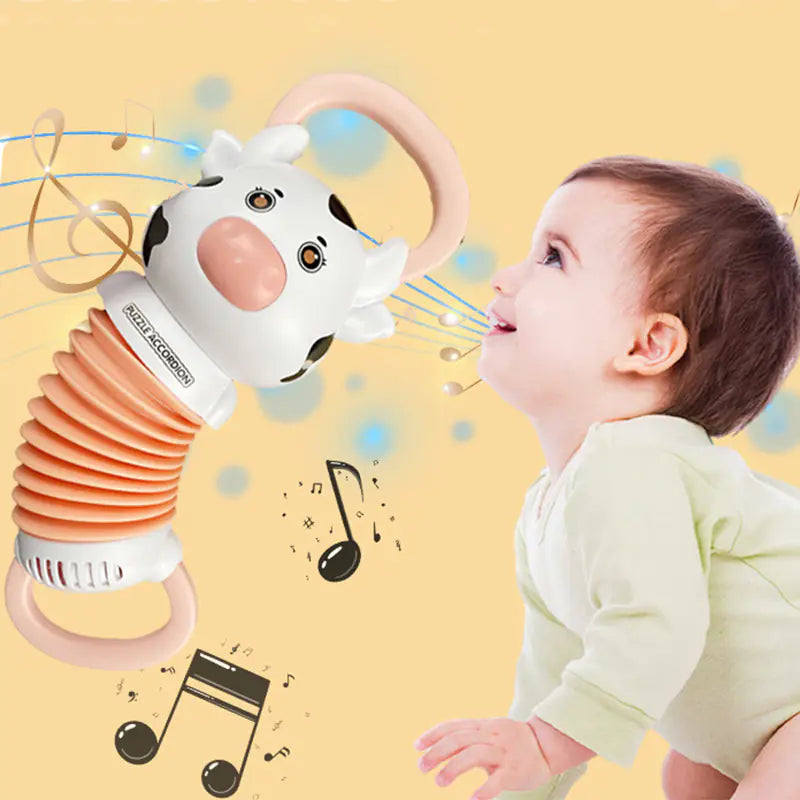 Animated Fox Accordion for Baby Development