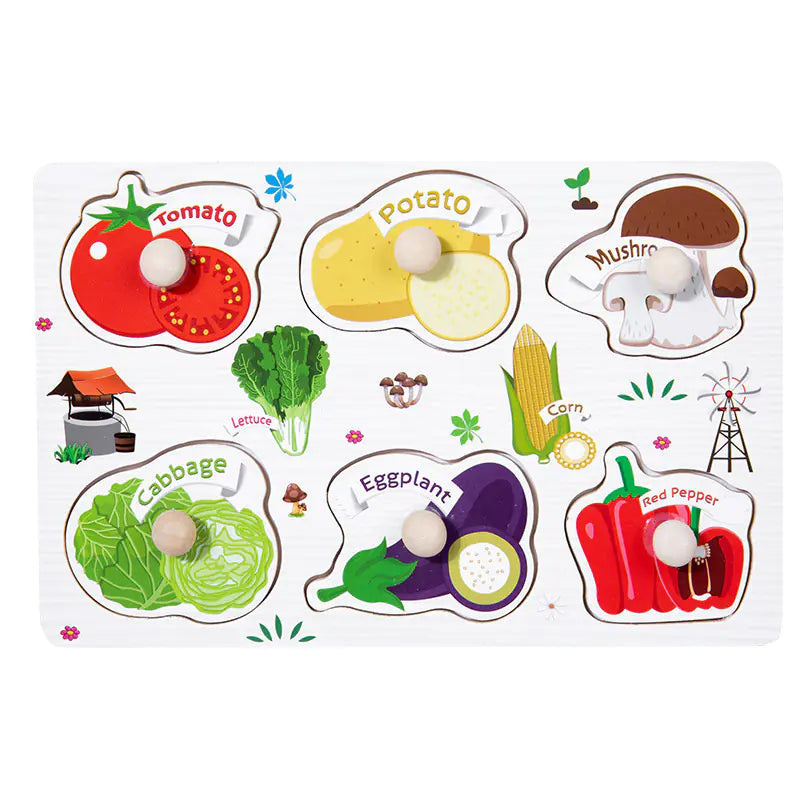 Wooden 3D Animal Puzzle Toy for Early Learning