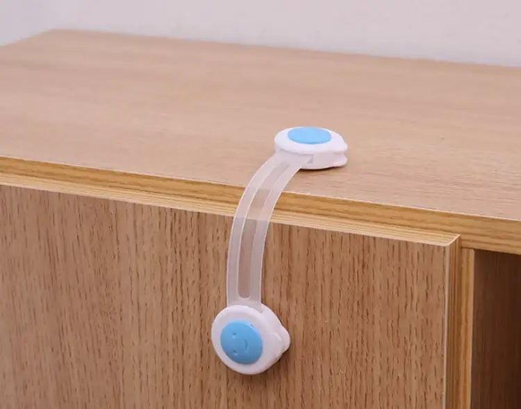 Multifunctional Child Safety Drawer Lock and Anti-Pinch